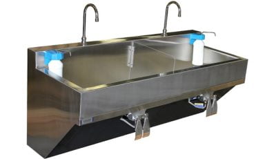 Bồn rửa tay y tế hai ngăn