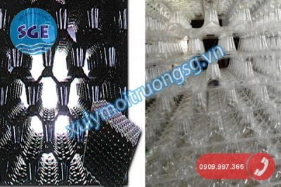 Giá thể vi sinh dạng tổ ong