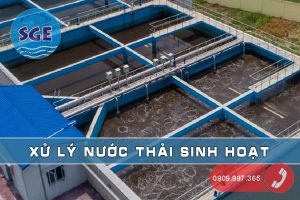 xử lý nước thải sinh hoạt