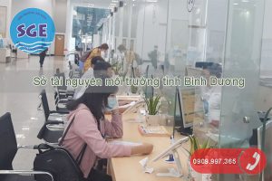 Sở tài nguyên môi trường Bình Dương
