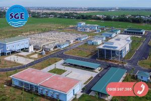 Nhà máy xử lý nước thải cạnh sông Như ý