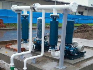 máy thổi khí trong xử lý nước thải