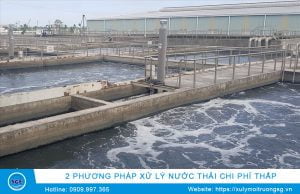 xử lý nước thải chi phí thấp