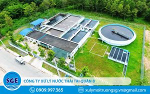 Công ty xử lý nước thải tại quận 8