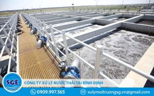 Công ty xử lý nước thải tại Bình Định