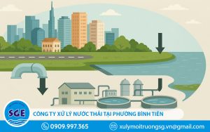 Công ty xử lý nước thải tại phường Bình Tiên - TP Hồ Chí Minh