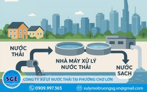 Công ty xử lý nước thải tại phường Chợ Lớn - TP Hồ Chí Minh