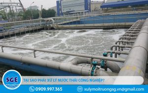 Tại sao phải xử lý nước thải công nghiệp?