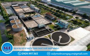 Dịch vụ xử lý nước thải thuế suất bao nhiêu?